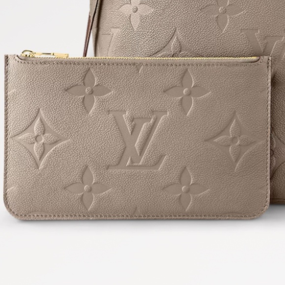 Louis Vuitton Neverfull Pouch - Turtledove - Picture 1 of 2